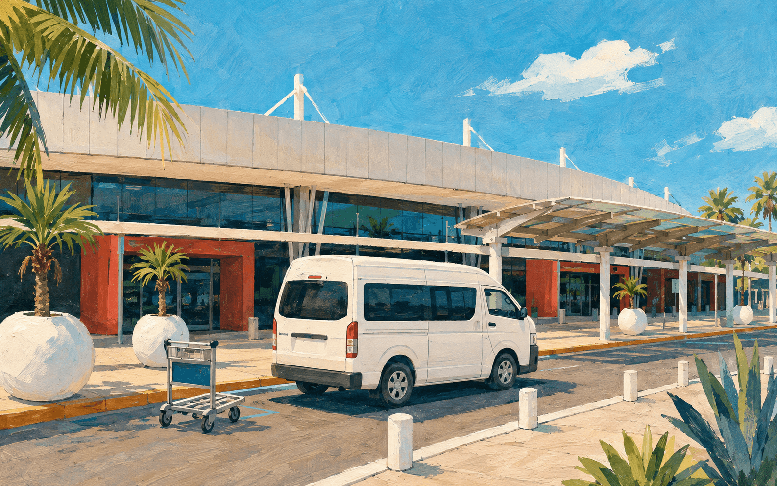 Traslado privado en van desde el aeropuerto de Mazatlán