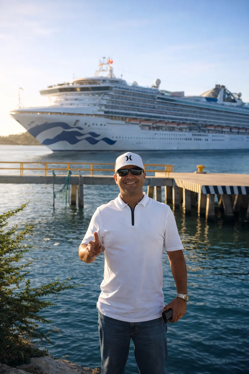 Executive tour transportation on the Mazatlán waterfront